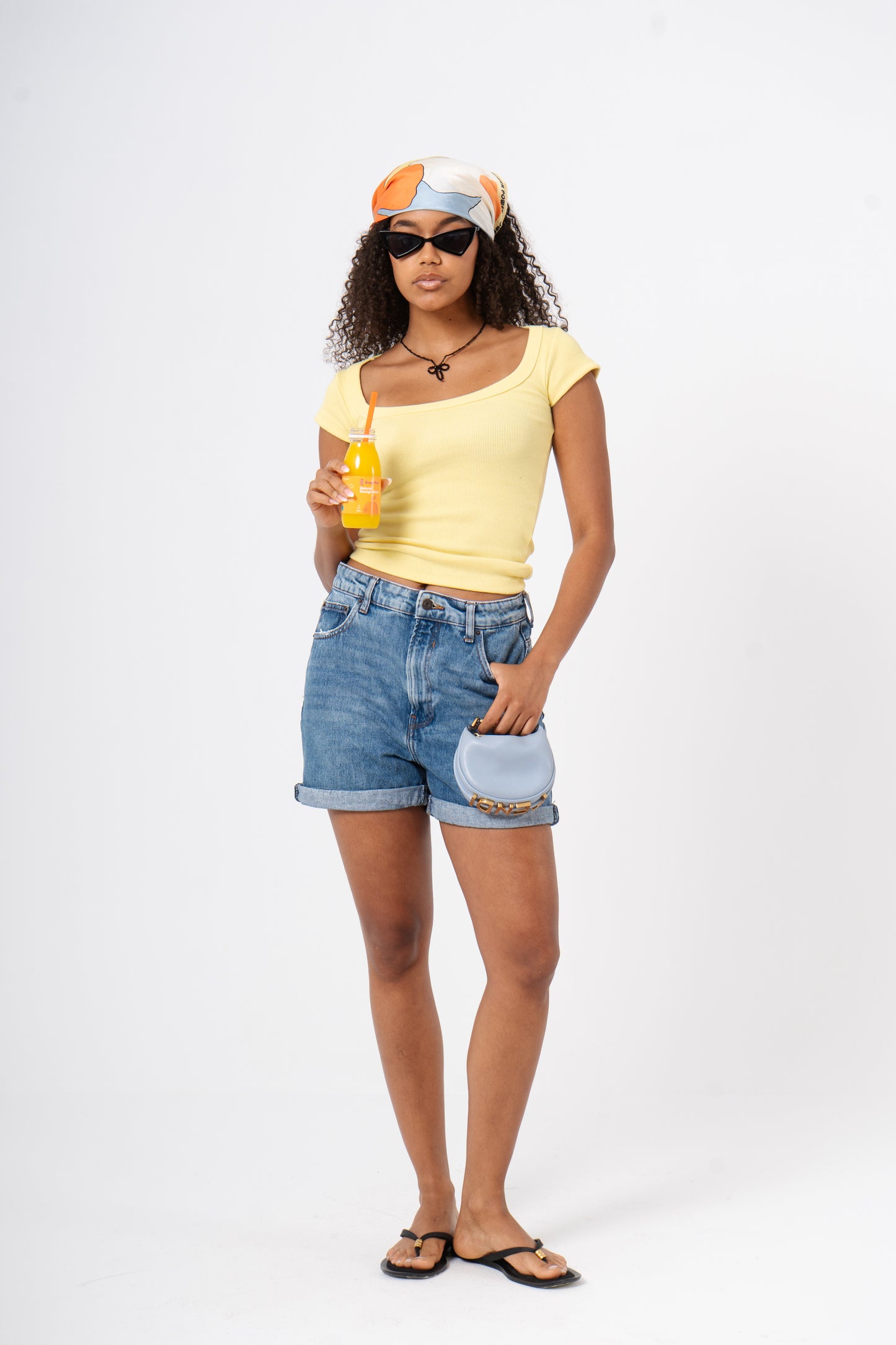 Square neck Ribbed top