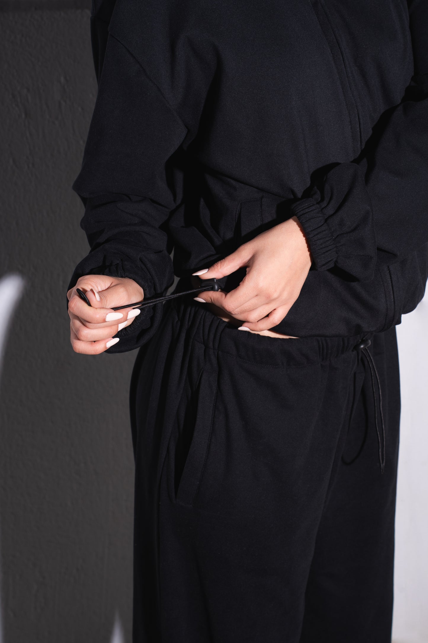 The charcoal Tracksuit